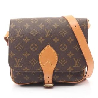 Louis Vuitton Pre-owned Cross Body Bags, female, Brown, Size: ONE SIZE Pre-owned Canvas Cross Body Bag