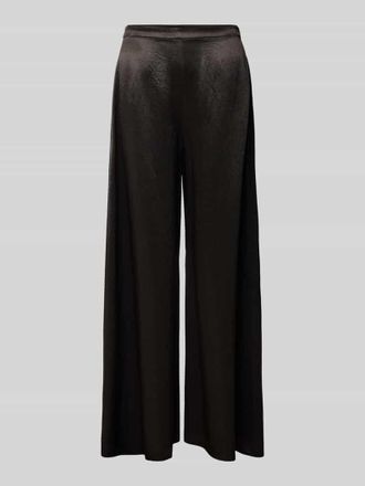 HUGO BOSS Regular Fit Weite Hose mit Nahtrei&szlig;verschluss Modell TORCAIN in Dunkelbraun, Gr&ouml;&szlig;e 32