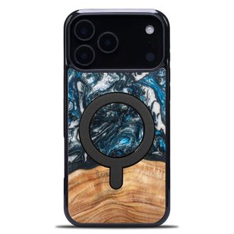 OEM Funda Bewood Unique Para Iphone 17 Pro Max - Planetas - Tierra Con Magsafe