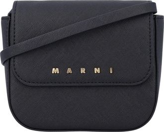 Marni Punk Bag - Dames - Schoudertassen - Zwart - ONE Size - Polyester - Tassen