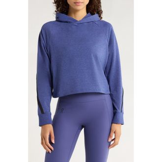 On Studio Crop Hoodie in Acai at Nordstrom, Size Large