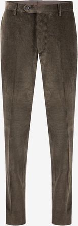 Germano Slim Fit Hose aus Cordsamt