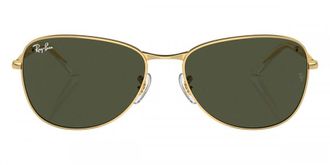 Ray-Ban Green Pilot Unisex Sunglasses RB3733 001/31 59