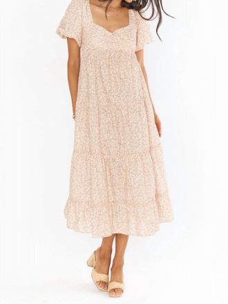 Show me your Mumu Odette Midi Dress In Ditsy Daisy