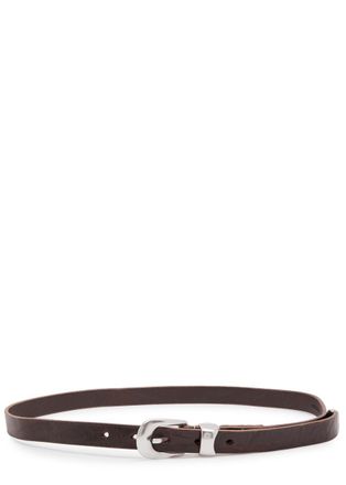 Our Legacy Leather Belt - Brown - 100 (W30)