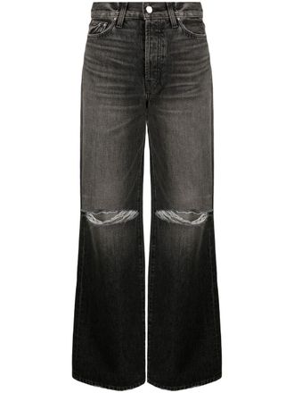 Amiri Gerafelde jeans - Grijs