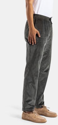 Sease Mens Anthracite Grey Corduroy Trousers