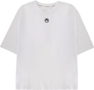 Marine Serre T-Shirt With Logo