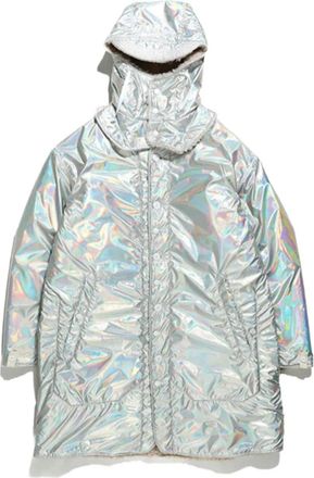 Engineered Garments Parka con cappuccio - Argento