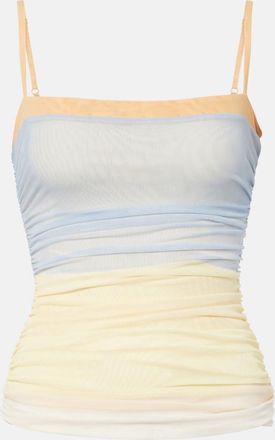 Sir. Printed mesh top