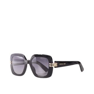 Dior Black Sunglasses Grey Lenses Stylish - female - Dior - Sunglasses - Black - ONE SIZE - Accessories