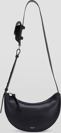 Oryany Rookie Half-Moon Leather Crossbody Bag