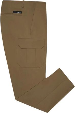 Roberto Ricci Design Winter Soft Touch Cargo Pant - Heren - Slim Fit Broeken - Bruin - L - Broeken
