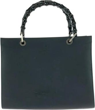 Gucci Pre-owned Handbags, female, Black, Size: ONE SIZE Pre-owned Vintage Handbag