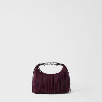 Furla Tonie Borsa A Spalla Toni Winter Bloom Viola Donna