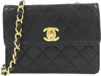 Chanel Leather Shoulder Bag (Pre-Owned)