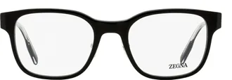 Ermenegildo Zegna EZ5253 Square Acetate Eyeglasses - Black