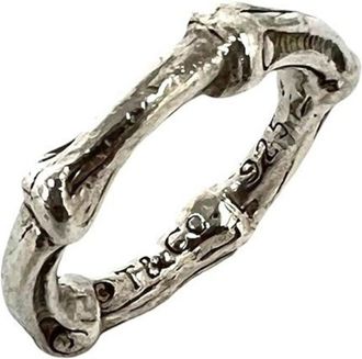 Tiffany & Co. Silver Silver 925 Band Ring (Pre-Owned)
