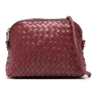 Dragon Diffusion Tassen, Dames, Rood, ONE Size, Chunky Fellini Handgeweven Crossbody Tas