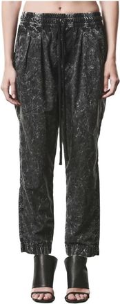 Thom Krom W P 22 Broeken - Dames - Cropped Jeans - Zwart - L - Katoen - Jeans