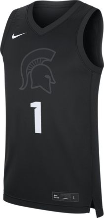 Nike Michigan State Spartans Replica Nike Mens College Basketball Jersey in Black | CLEVGRJNCBJMSU-MS2