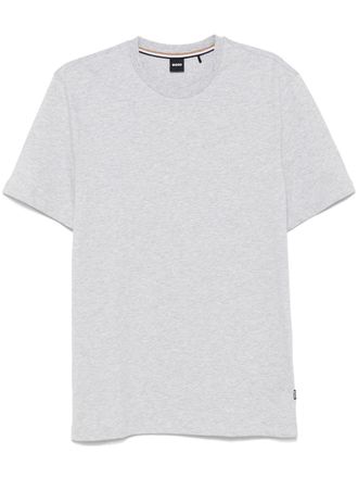 BOSS logo-print cotton T-shirt - men - Cotton - 3XL - Grey