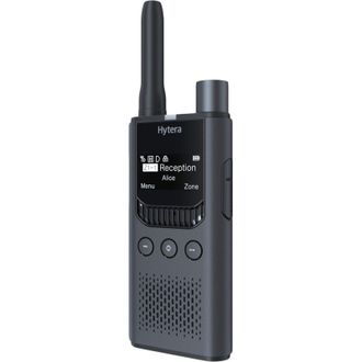 OEM Radio Anal&oacute;gica Hytera Dmr+ Hyt-s35, Pmr446-446 Mhz, 2200 Mah, Bluetooth V 5, Color Gris