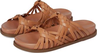 Schutz Tara Sporty Womens Sandals Earth Clay : 10.5 M, Leather
