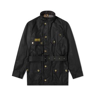 Barbour Giacca International Original Wax - - Jackets - Uomo - Nero - 2XS