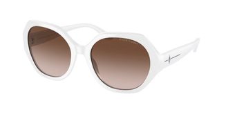 Ralph Lauren RL8208 554413 Womens Sunglasses White Size 55