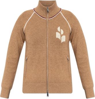 Isabel Marant Lanya Cardigan - Dames - Vesten - Bruin - L - Truien & Vesten
