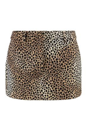 Michael Kors Printed Mini-Skirt