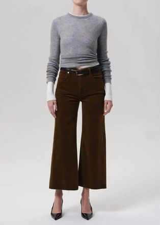 Citizens Of Humanity Lyra Wide Leg Crop Pant In Manuka