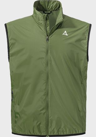 Sch&ouml;ffel Funktionsweste SCH&Ouml;FFEL Vest Style Cannobio MNS, Herren, Gr. 48, gr&uuml;n (6737, gr&uuml;n), Oberstoff: 100% Nylon; (Coating: Polyurethan), ohne Ausschnitt, We