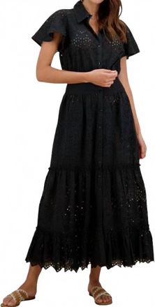 Rubyyaya Mallorca Maxi Dress In Black