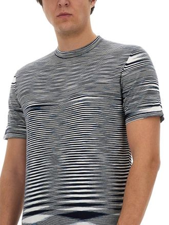 Missoni Cotton T-Shirt - Blue