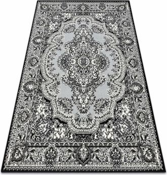 RugsX Rugsx - Alfombra bcf Morad wiosna Ornamento clásico - gris grey 140x200 cm