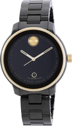 Movado Bold Verso Quartz Black Dial Ladies Watch 3600936