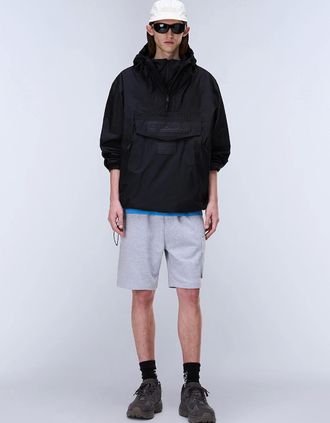Napapijri Mens Napapijri Box Logo Cargo Bermuda Shorts - Grey - Size: 32/34/35