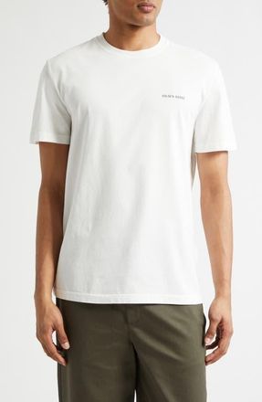 Golden Goose Journey Logo Cotton Graphic T-Shirt in Vintage White at Nordstrom, Size Xx-Large