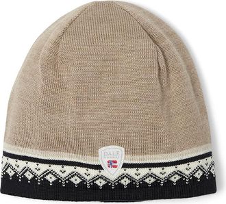 Dale of Norway Moritz Hat Caps Mountainstone/Off White/Black, Merino/Wool