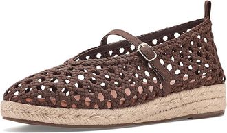 Mia MLE-Ela Womens Flat Shoes Brown : 8.5 M, Faux Leather