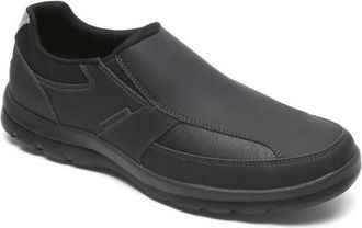 Rockport Mens Get Your Kicks Slip On Loafer - Wide In Black
