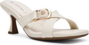 Anne Klein Jassie Slide Sandal in Bone at Nordstrom Rack, Size 6.5