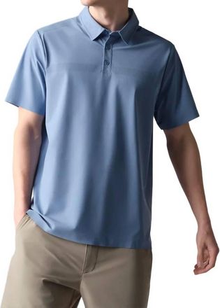 Rhone Tech Polo Shirt In Horizon Blue