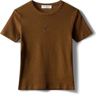 Sofie Schnoor T-shirt - Dames - Tops - Bruin - Maat: L
