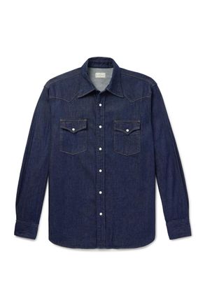 KAPITAL Husky Denim Western Shirt