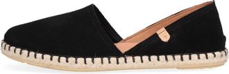 Verbenas Zwarte Su&egrave;de Espadrilles Carmen - Dames - Espadrilles - Zwart - 37 EU - Su&egrave;de - Schoenen