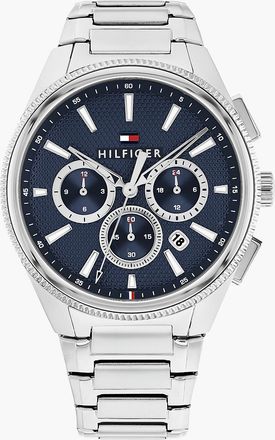 Tommy Hilfiger Mens 43MM Chronograph Sport Watch - Blue