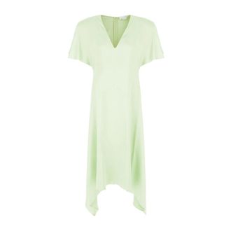 Stella McCartney Stella McCartney, Midi Dresses, female, Green, Size: S Midi Dress